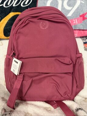 PINK Victoria's Secret Rose Backpack with Mesh Side Pockets
